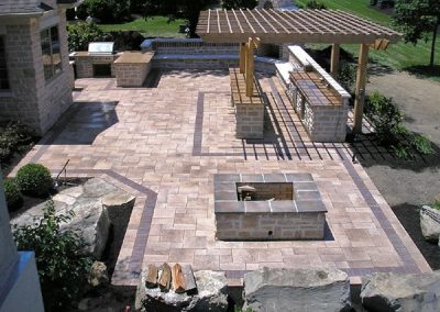 Landscaping work by Simes Landscape